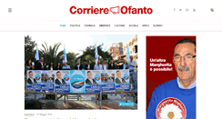 Desktop Screenshot of corriereofanto.it